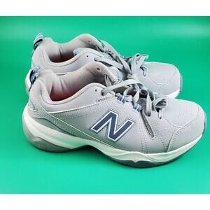 New Balance Womens 608 V4 WX608CL4 Gray Casual Shoes Sneakers Size 6 D EUC